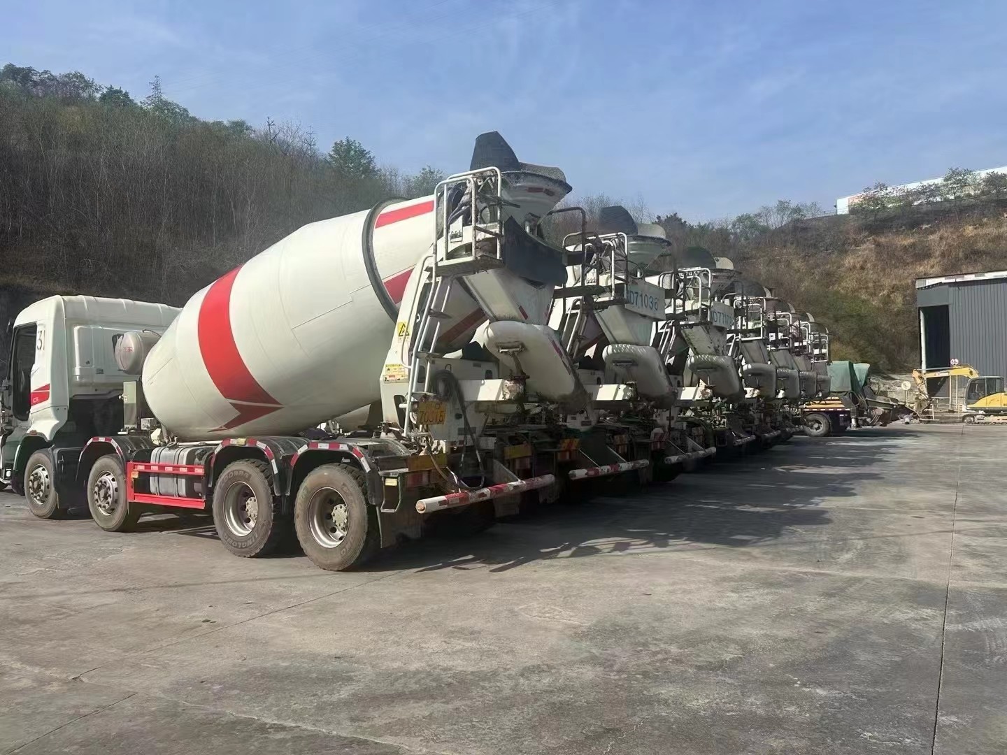 2024 SANY Mixer Truck 13700kg of Power and Efficiency for Your Construction Business