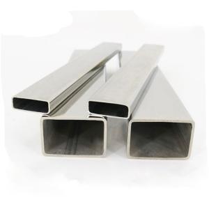 Wholesale Warehouse 316L Square Stainless Steel Tube Building Materials Ss Pipe ASTM A554 from china suppliers