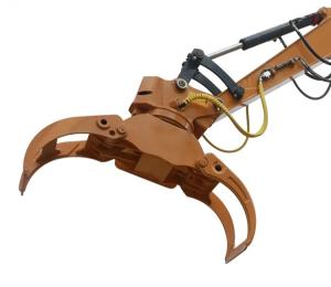 Wholesale 24 Ton Excavator Log Grab , Hydraulic Rotating Grapples For ZX230 PC240 from china suppliers