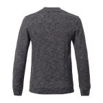 Blank Crew Neck Mens Winter Cardigan Sweaters With Zipper Long Sleeve