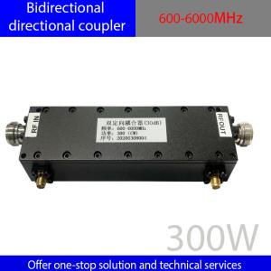 Wholesale High-Power Broadband Dual Directional Coupler Series 600-6000MHz 300W RF Four-port Passive Device from china suppliers
