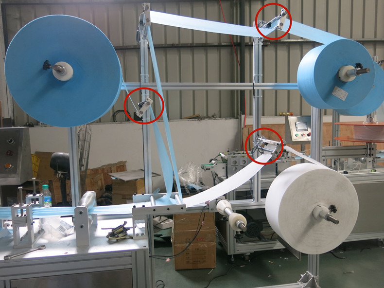 3 Ply Fully Automatic Non Woven Mask Making Machine