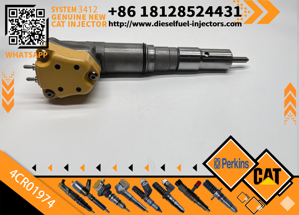 Excavator Engine Parts Fule Injetor 232-1171 10R-1267 232-1183 10R-1266 4CR01974 for 3412E 3408 Fuel Injector
