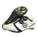 Carbon Fiber Cycling Trainers Mens Bright Color Printed Low Wind Resistance
