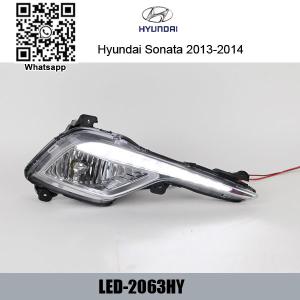 Wholesale Hyundai Sonata i45 DRL LED daylight driving Lights car exterior led lights from china suppliers
