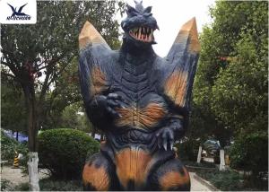 Wholesale 2.3 Meters Amusement Park Giant Realistic Dinosaur Models Animatronic Godzilla from china suppliers