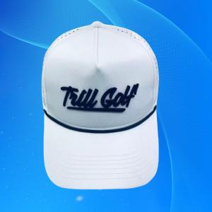 Wholesale 5 Panels High Profile Embroidery Golf Caps Women'S Breathable Baseball Cap Adjustable from china suppliers