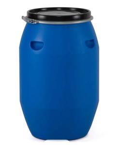 Wholesale Blue Recycled Open Head Plastic Drum 125L Round Chemical Packing from china suppliers