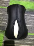 Car Neck Head Memory Foam Travel Pillow Boned Shape PU Leather Material