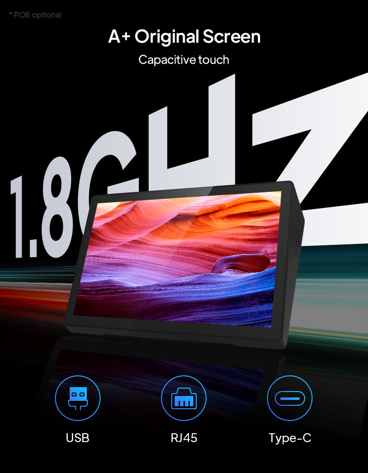 101 inch android ordering tablet with rk3288 processor nfc poe support customizable branding for catering wi fi bluetooth enabled-1