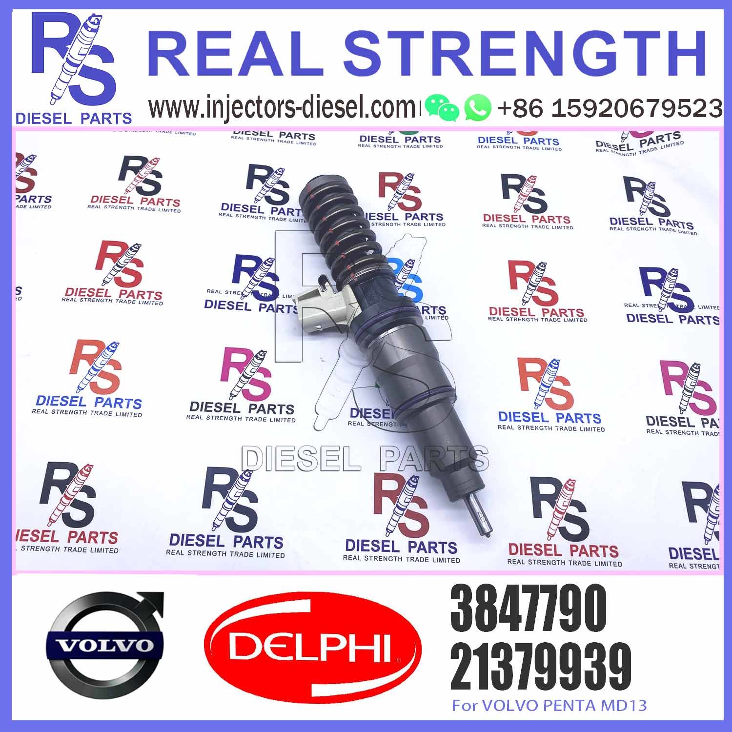 High Quality Fuel Injector BEBE4D18002 3847790 for V-O-L-V PENTA MD13