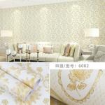 Embossed PVC Wall Paper 3D Self-adhesive Wallpaper for Bedroom Waterproof Peel