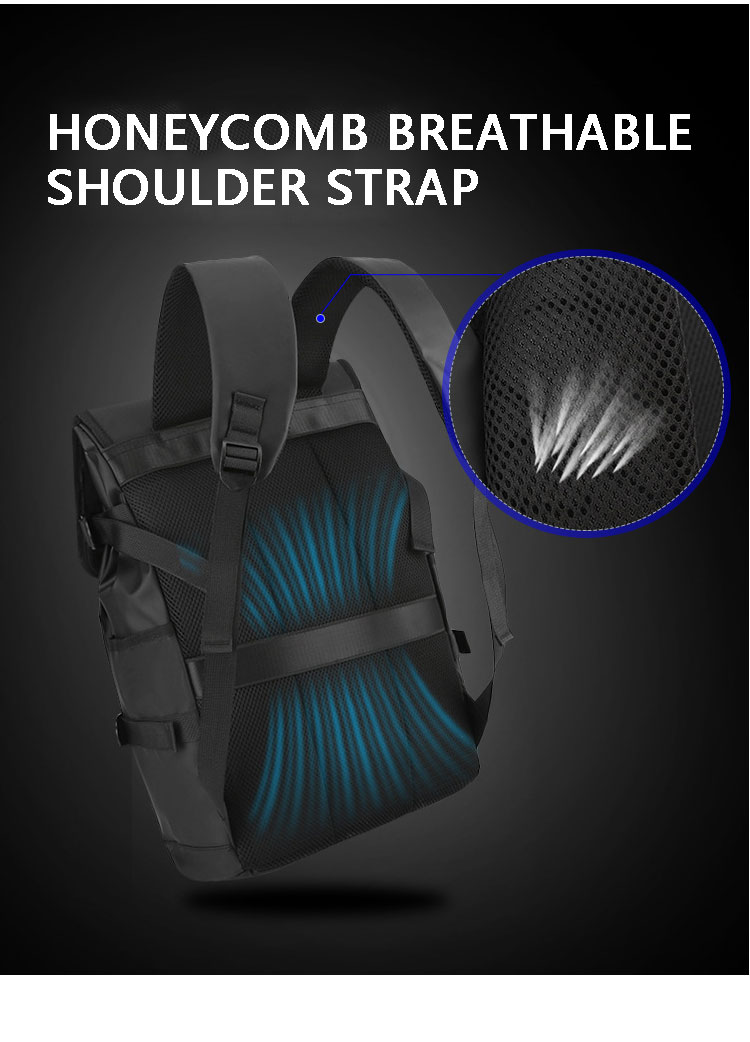 Sympathybag wholesale new trend men laptop backpack Unisex casual oxford travel shoulder bag college student school bag