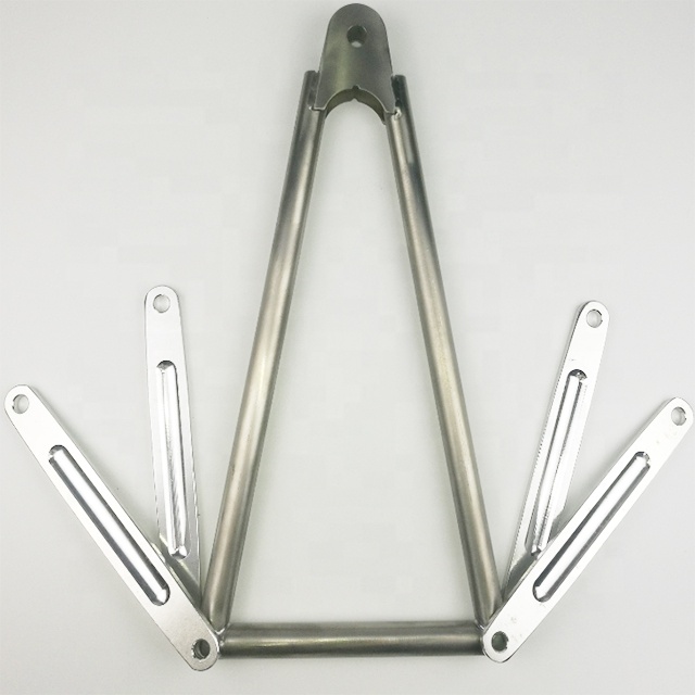 Custom-made OE NO. 13 5/8" 14" Jacobs Ladder Natural Titanium for Universal Car Fitment Sprint Car