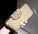 New bride's wedding bag diamond lady versatile banquet clutch evening dress bags