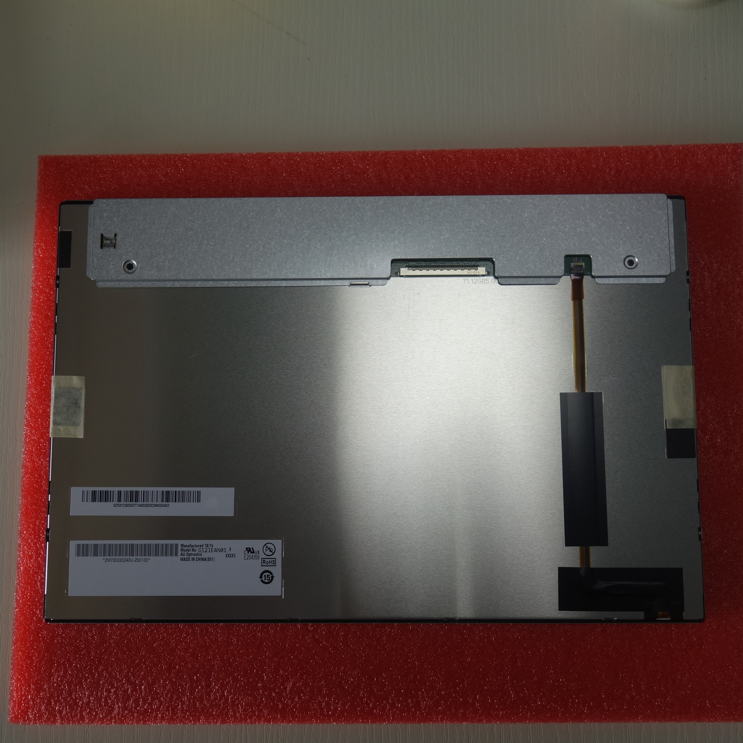 G121EAN01.1 Antiglare 1280×800 12.1 Inch AUO LCD Panel