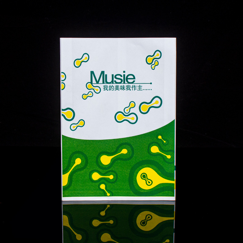 Custom Size Small Large White Kraft Paper Bags for Takeaway Delivery Gravure Printing