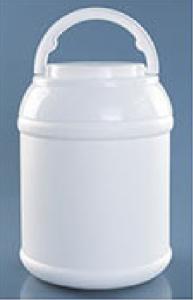 Wholesale Sealed Plastic Food Cans 2kg PE Handle Acid Alkali Resistance Screw Cap from china suppliers