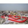 Commercial Giant Inflatables Racing Track For Leisure Activities for sale