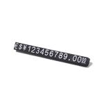 Adjustable Dollar Pricing Label Block Kit for Retail Shop Jewelry Supermarket