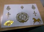 Gold Cut 1mm Fiber Laser Cutting Machine Green Color For Silver Brass Material
