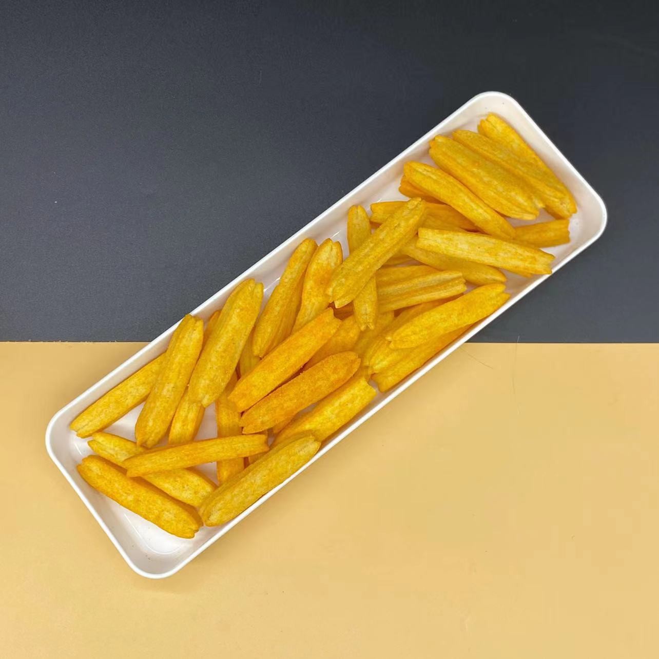 OEM Round Chinese Traditional Snack Rice Crackers Crispy Texture For Young And Old