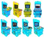 Dreamland Happy kids bus coin operated single go fishing arcade video game