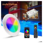 18W 316SS Underwater Wall Mounted LED Pool Light 230MM DC12V 252pcs SMD2835 Warm
