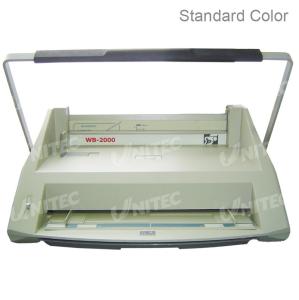 Wholesale 12 - Pins Handle Electric Binding Machine For Velo Binding Strip WB-2000 from china suppliers
