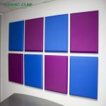 Soundproof Decoration Material High Density Fabric Covered Acoustic Board