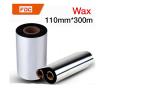 110mm * 300m Durable Thermal Transfer Ribbon , Wax Resin Ribbon For Citizen /