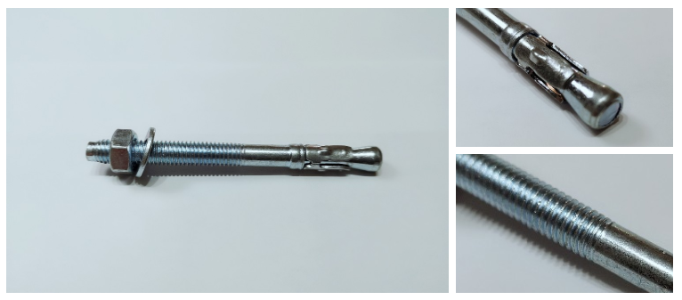 Wedge Expansion Anchor Bolt 40-180 Mm Length Concrete Floor Anchor Bolts