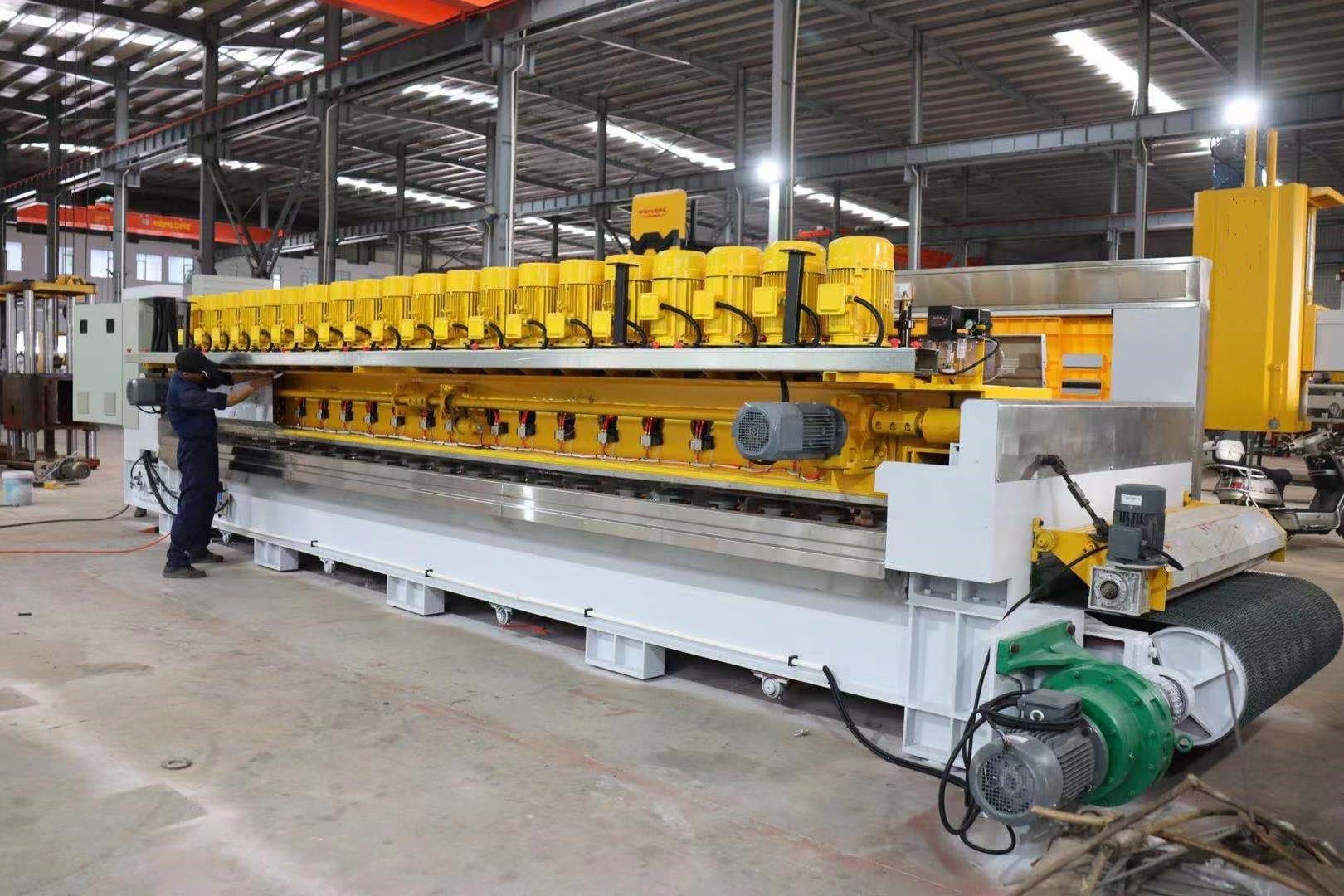 Automatic Stone Polishing Machine