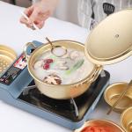 Korean Style Kimchi Noodle Pot Kitchen Cooking Pots Korean Cookware Soup Serving