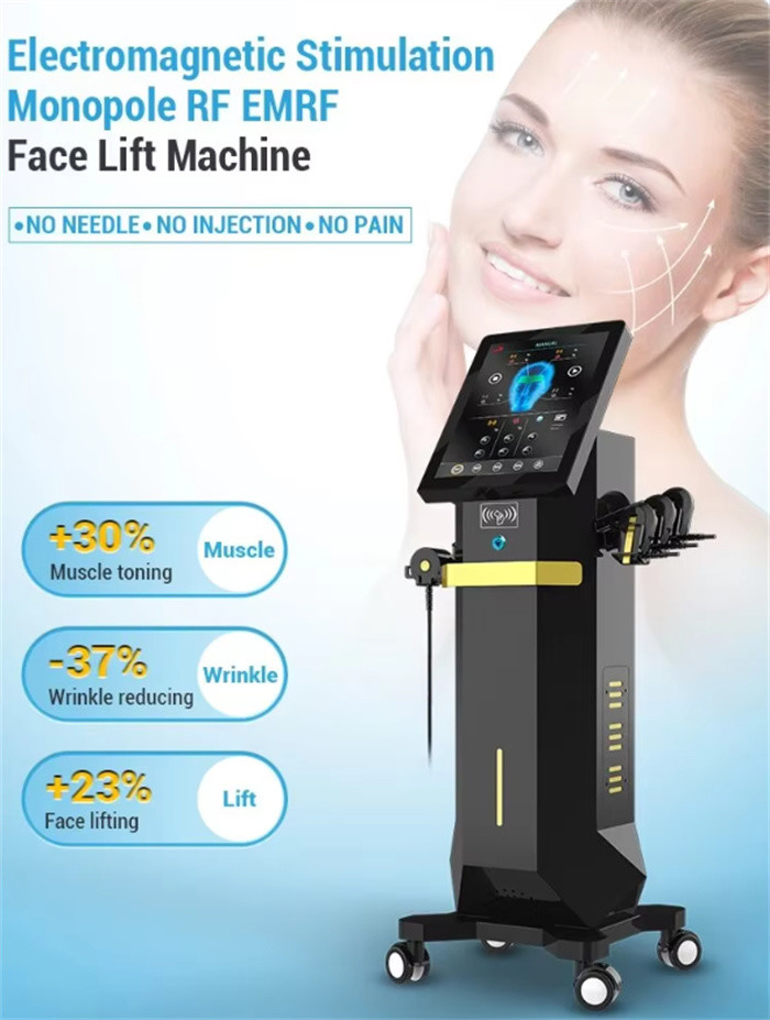 Radio Frequency EMS Facial Sculpting Magenetic Face Muscle Stimulator Machine