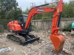 sed household MINI excavatorsDOOSAN DH55 DX60/ Korean brand used mini fuel