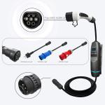 Type2 Electric Vehicle Charger 32A 1Phase 7kw Electric Vehicle Charging Wallbox