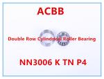 NN3006 K TN P4 Double Row Cylindrical Roller Bearing