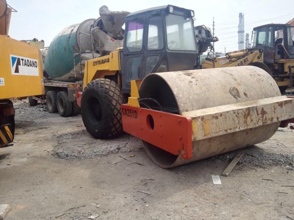 Enclosed Cabin Used Road Roller Dynapac CA251D Road Construction Equipment New