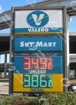 IP65 Outdoor LED Gas Board Signage Display for Gas Station Changing 5000cd/sqm