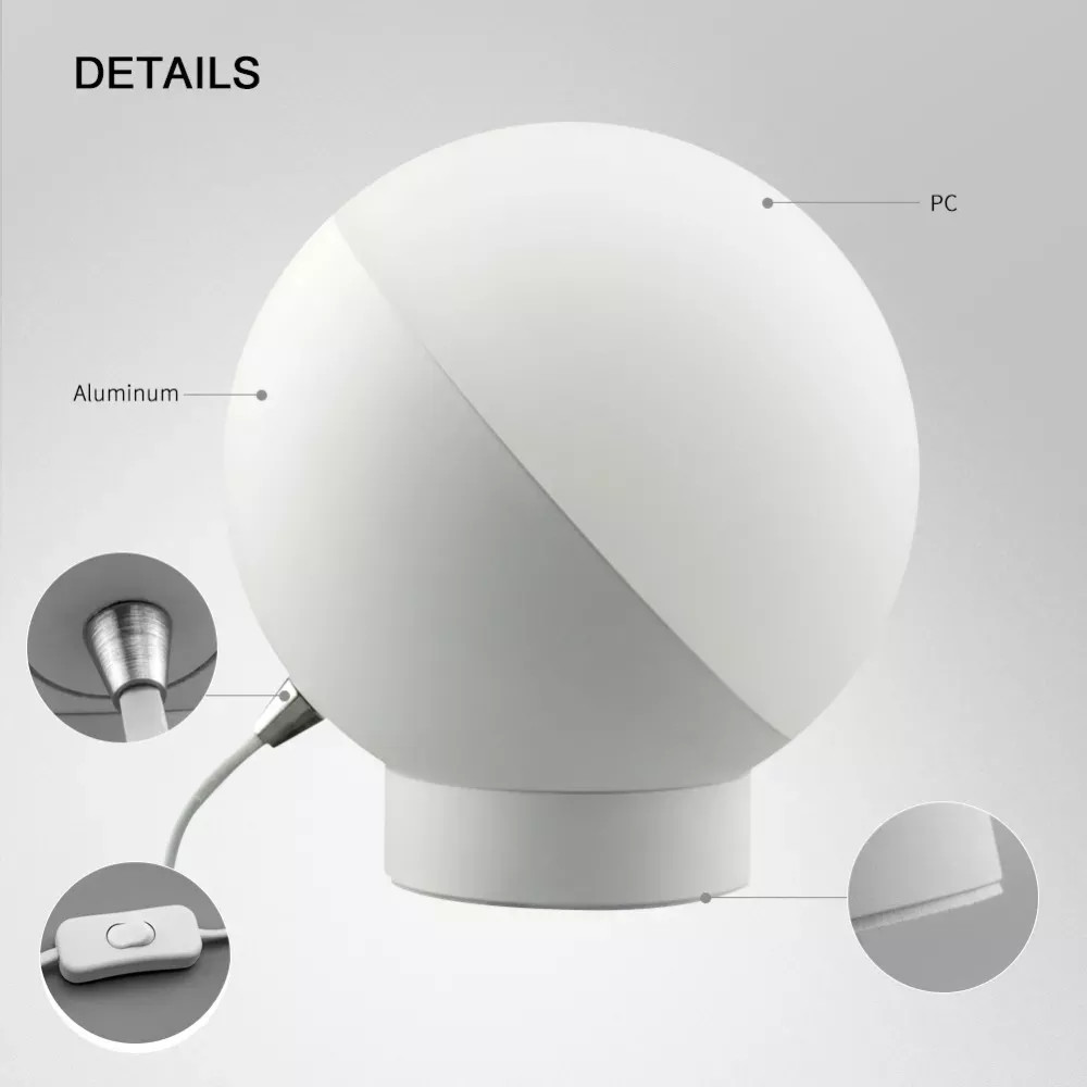 Tuya 12w Wifi Smart Table Lamp Wireless Voice Control RGB Dimmable Lamp