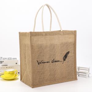 Wholesale Eco Friendly Jute Tote Bags from china suppliers