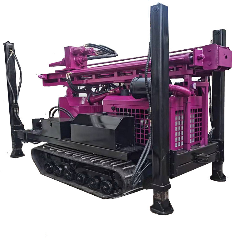 68KW Water Well Drilling Equipment for Deep Water Drilling at 2.5km/h Walking Speed