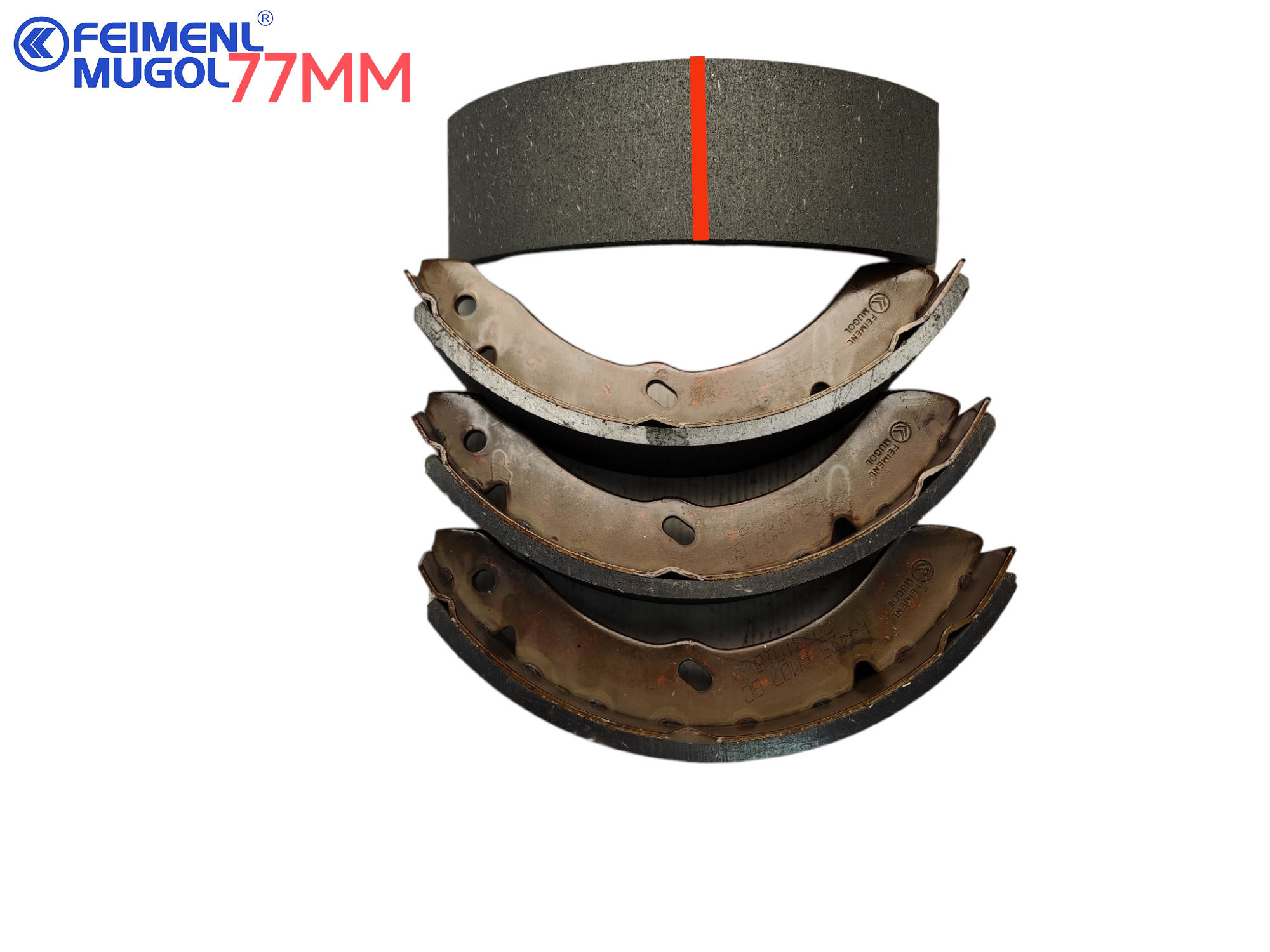 5-47110059 5471100590 Auto Parts Brake Shoes For ISUZU NKR 100P truck