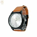 Sport Quartz Watch Leather Strap Clock Men Waterproof Wristwatch