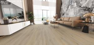 Wholesale 8mm Thickness Spc Vinyl Click Flooring Wood Grain For Apartment from china suppliers