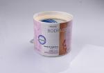 Print gloss adhesive vinyl cosmetic label stickers for Body Lotion packaging