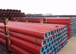 Wholesale Red Painting Q345 St37 St42 ASTM 4140 Welded Steel Pipe from china suppliers