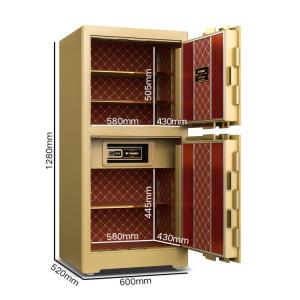 Wholesale 208±2kg Security Safe Box OEM Luxury Safes 4 Open Ways YB/ZY-120D from china suppliers