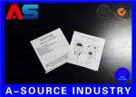Pharmaceutical Flyer Custom Leaflet Printing For Peptide Bodybuilding Drostanolo